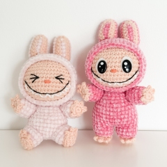 Labubu and Stitch amigurumi pattern by melealine