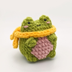 Mini Froggie amigurumi by schrahki