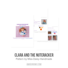 Clara and the Nutcracker amigurumi pattern by Miss Daisy Handmade