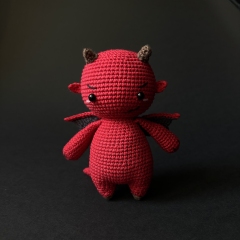 Cheeky Little Devil amigurumi pattern by Amigurumi Boy