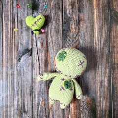 Voodoo Heart amigurumi by Amigurumi Boy