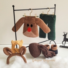 Doll Robin and Outfit Dancer amigurumi pattern by Schipper Amigurumi