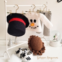 Doll Robin and Outfit Frosty amigurumi pattern by Schipper Amigurumi