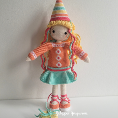 Doll Robin and Outfit Joy amigurumi pattern by Schipper Amigurumi
