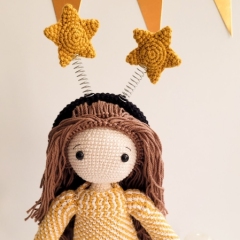 Outfit Star for doll Robin amigurumi by Schipper Amigurumi