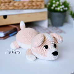 Corgi the Dog amigurumi pattern by apinchofcotton