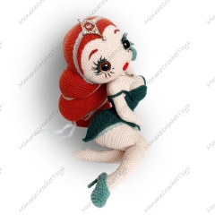Redheaded Pinup Doll amigurumi pattern by Monoxatoys
