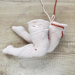 Redheaded Pinup Doll amigurumi pattern by Monoxatoys