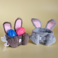 Easter basket bunny amigurumi by SaphirhaseDesign
