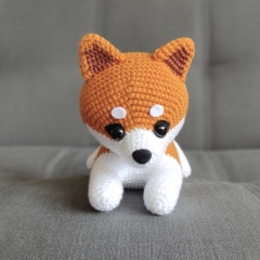 Ginger the Shiba Inu amigurumi pattern by Miss Cuddlington