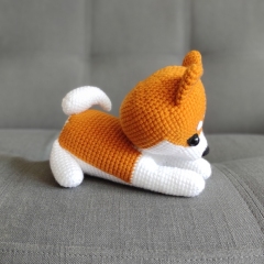 Ginger the Shiba Inu amigurumi pattern by Miss Cuddlington