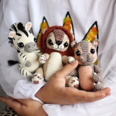 3 in 1 Crochet Summer bundle amigurumi pattern by Loopy Pattern