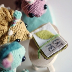 3 in 1 Crochet dinosaurs pattern #1 amigurumi by Loopy Pattern