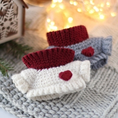 Bear Nutella amigurumi pattern by Loopy Pattern