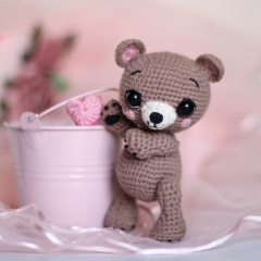 Bear Nutella amigurumi by Loopy Pattern