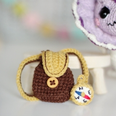 Dinosaur Dilophosaurus Lily amigurumi by Loopy Pattern
