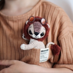 Lion Fred amigurumi by Loopy Pattern