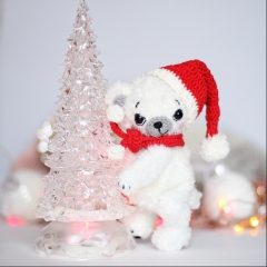 Polar Bear Ice amigurumi pattern by Loopy Pattern