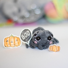 Spider Tobey amigurumi pattern by Loopy Pattern