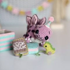 Dinosaur Stegosaurus Sting amigurumi by Loopy Pattern