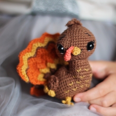Turkey Duke amigurumi by Loopy Pattern