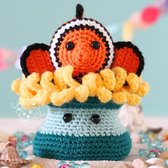 Charly and Paige the ocean friends amigurumi pattern by LikeALigerCrochet