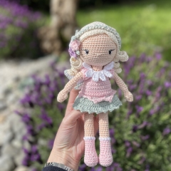 Lilwenn, the little Fairy amigurumi pattern by Galounette Crochete