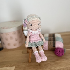 Lilwenn, the little Fairy amigurumi by Galounette Crochete