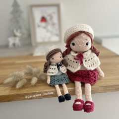 Maelys, the autumn doll amigurumi pattern by Galounette Crochete