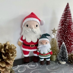 My Santa Claus amigurumi pattern by Galounette Crochete