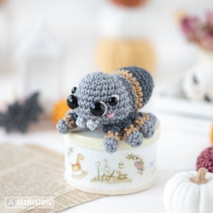Baby Spider ('Mini Kingdom') amigurumi pattern by AradiyaToys