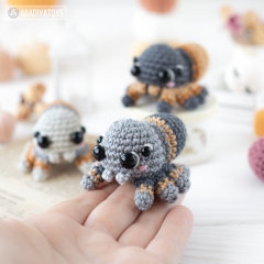 Baby Spider ('Mini Kingdom') amigurumi pattern by AradiyaToys