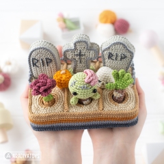 Graveyard ('Mini Kingdom') amigurumi pattern by AradiyaToys