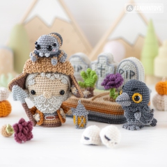 Halloween Night ('Mini Kingdom') amigurumi by AradiyaToys