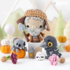 Halloween Night ('Mini Kingdom') amigurumi pattern by AradiyaToys