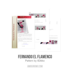 Fernando el Flamenco amigurumi pattern by IlDikko