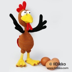 Poultry Paul amigurumi by IlDikko