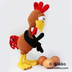 Poultry Paul amigurumi pattern by IlDikko