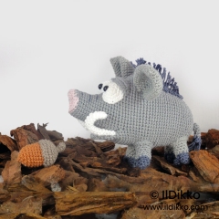 Wilbur the Wild Boar amigurumi by IlDikko