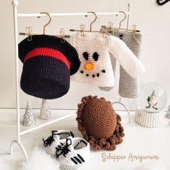 Outfit Frosty for doll Robin