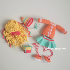 Outfit Joy for doll Robin