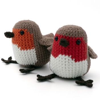 Robin amigurumi pattern by MevvSan