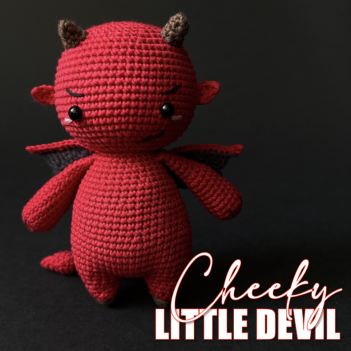 Cheeky Little Devil amigurumi pattern by Amigurumi Boy