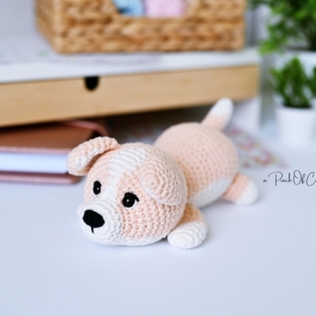 Corgi the Dog amigurumi pattern by apinchofcotton