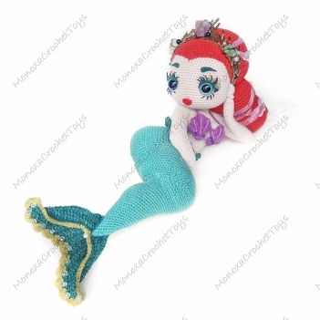 Mermaid Pinup Doll amigurumi pattern by Monoxatoys