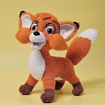 Snooky - the little fox amigurumi pattern by SaphirhaseDesign