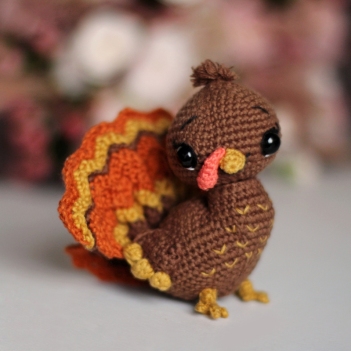 Turkey Duke amigurumi pattern by Loopy Pattern