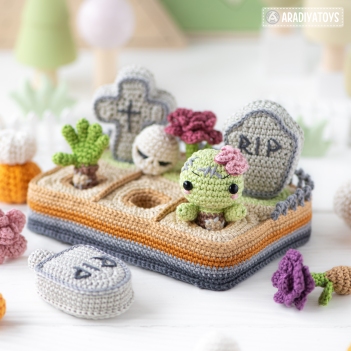 Graveyard ('Mini Kingdom') amigurumi pattern by AradiyaToys