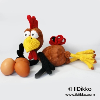 Poultry Paul amigurumi pattern by IlDikko
