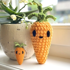 Cute Carrot amigurumi pattern by DIY Fluffies